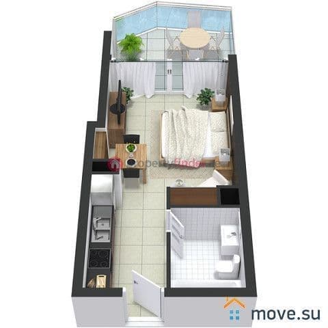 2-комн. апартаменты, 65 м²