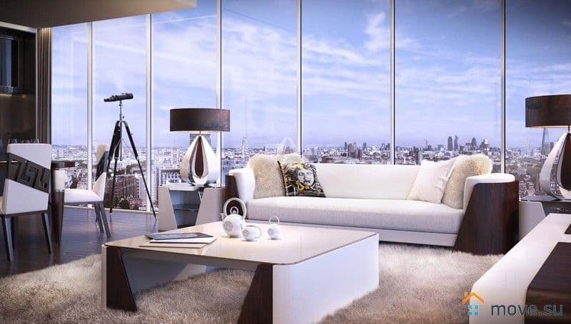 1-комн. апартаменты, 59.9 м²