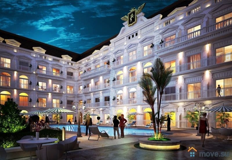 1-комн. апартаменты, 45 м²