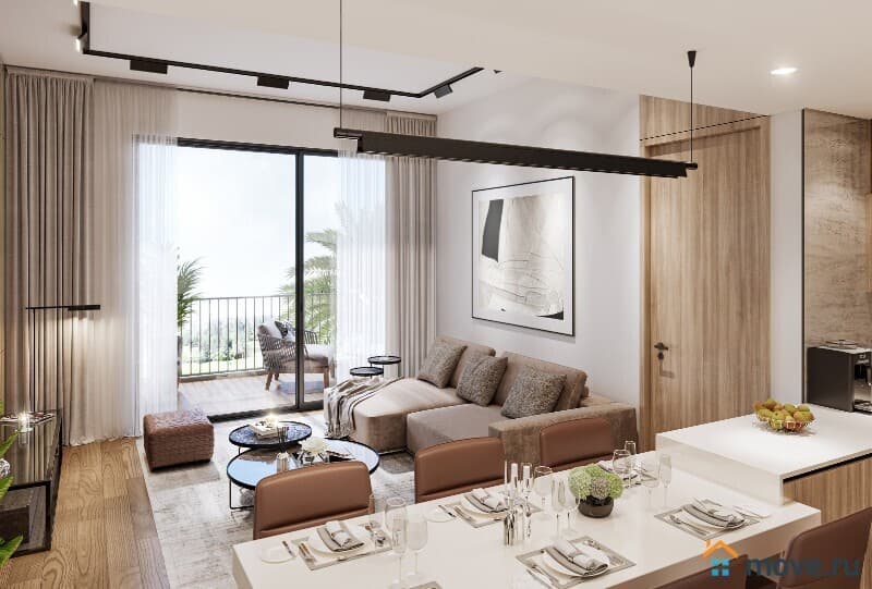 1-комн. апартаменты, 38 м²