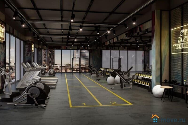 1-комн. апартаменты, 37.9 м²
