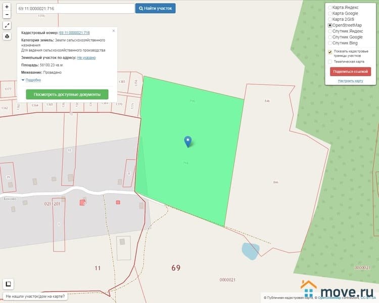 коммерческий участок, 5.81 га