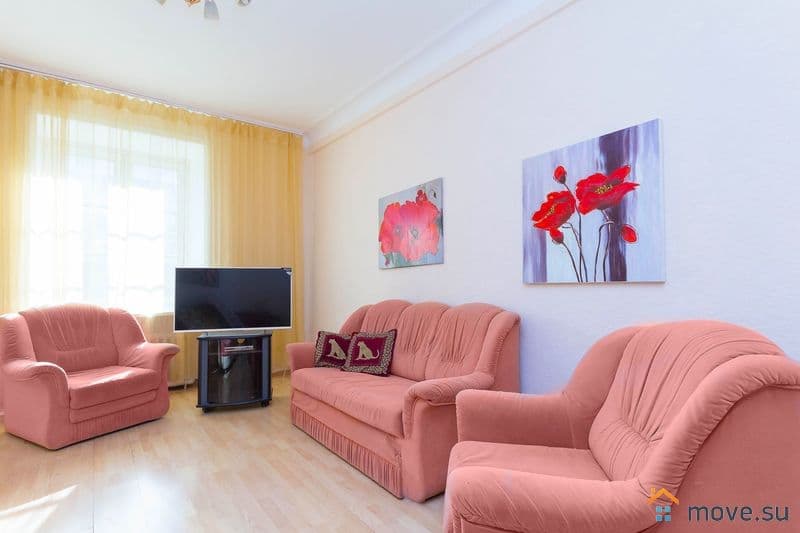 3-комн. апартаменты, 56 м²