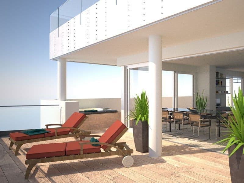 5-комн. пентхаус, 180 м²