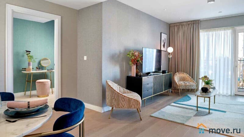 2-комн. квартира, 77 м²