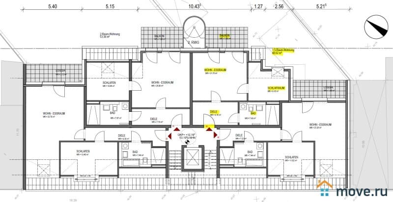 2-комн. квартира, 48 м²