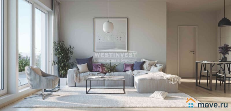 2-комн. квартира, 51 м²