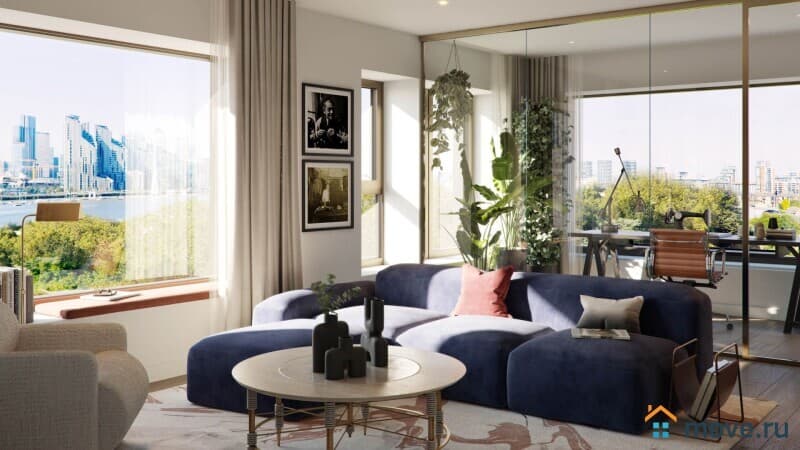 2-комн. квартира, 57 м²