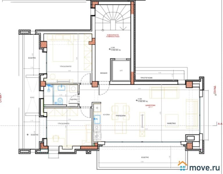 3-комн. квартира, 110 м²