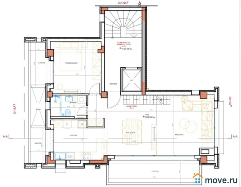 4-комн. квартира, 189 м²