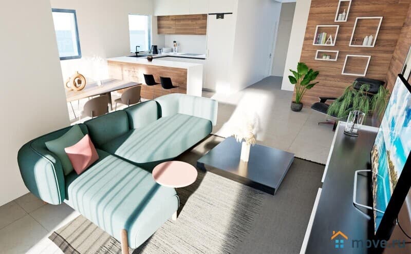 3-комн. квартира, 132 м²