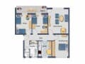 4-комн. квартира, 91 м²
