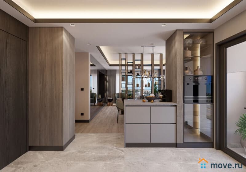 3-комн. квартира, 124 м²