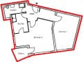 2-комн. квартира, 60 м²