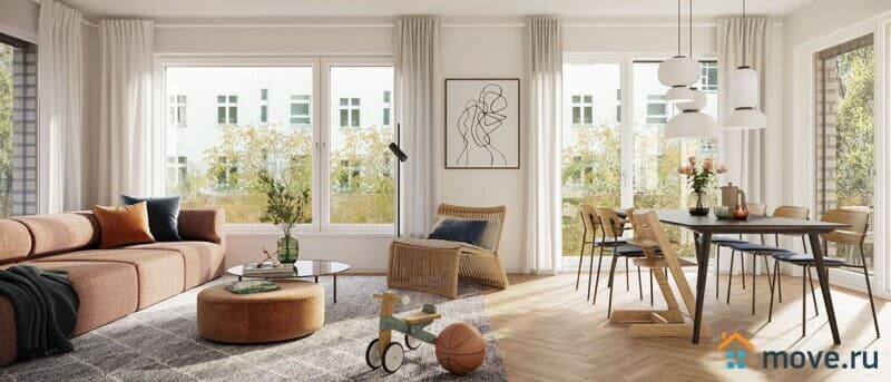 3-комн. квартира, 81 м²