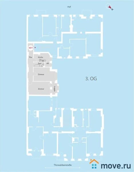 2-комн. квартира, 70 м²
