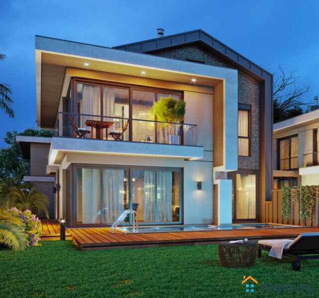 вилла, 450 м², 10 соток
