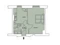 1-комн. квартира, 37 м²