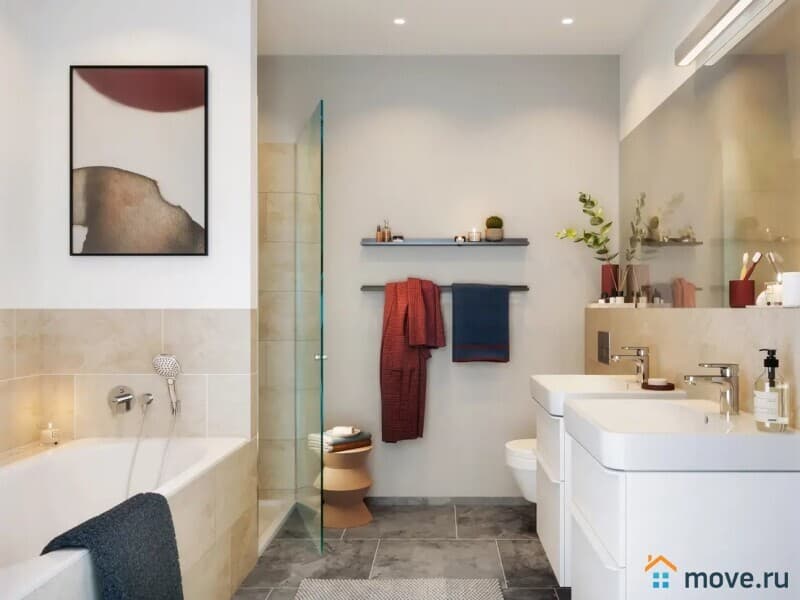 2-комн. квартира, 65 м²