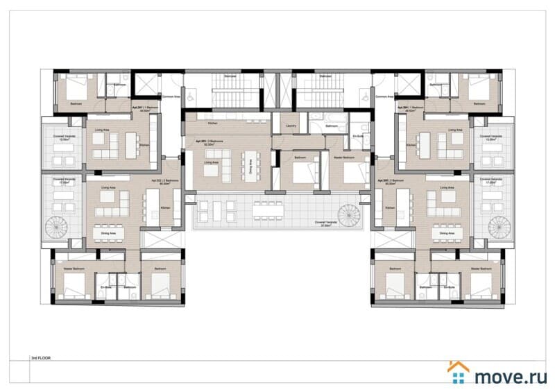 3-комн. квартира, 172 м²