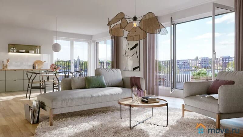 3-комн. квартира, 74 м²