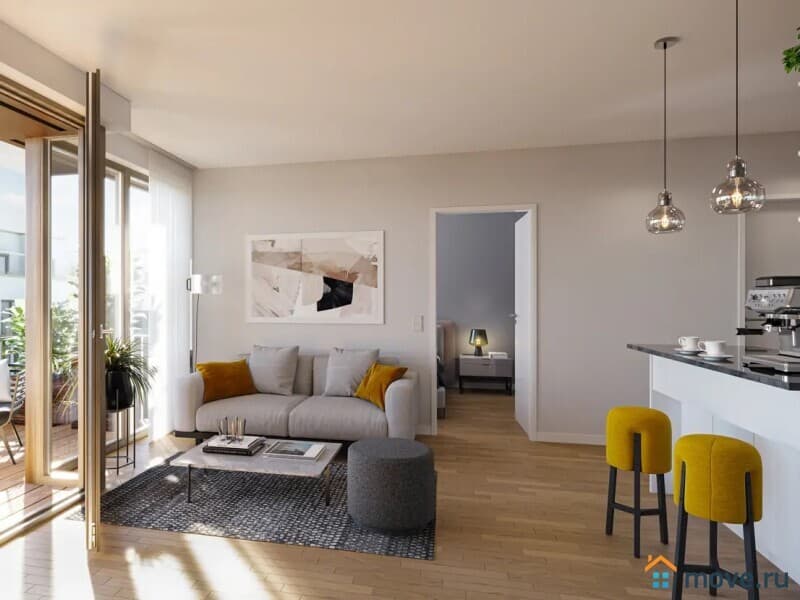 2-комн. квартира, 46 м²