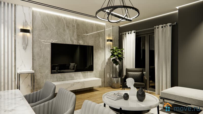 4-комн. квартира, 190 м²