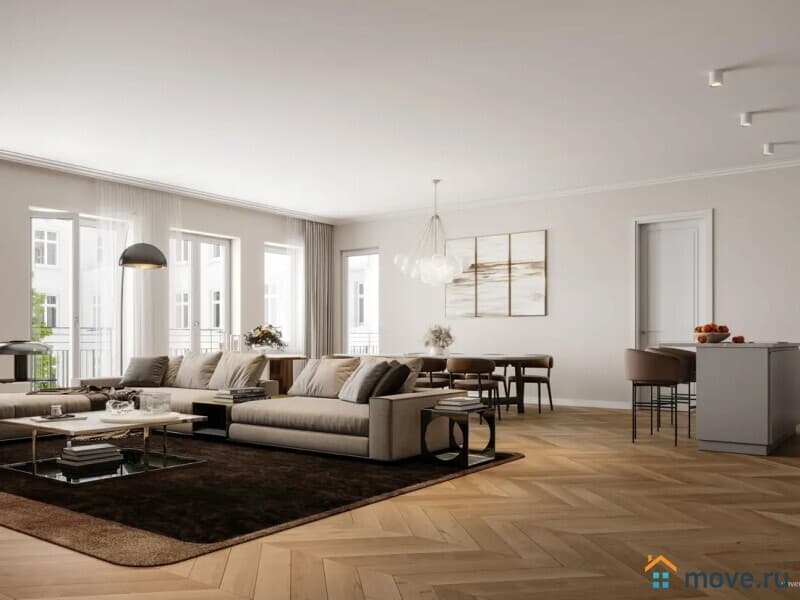 4-комн. квартира, 163 м²