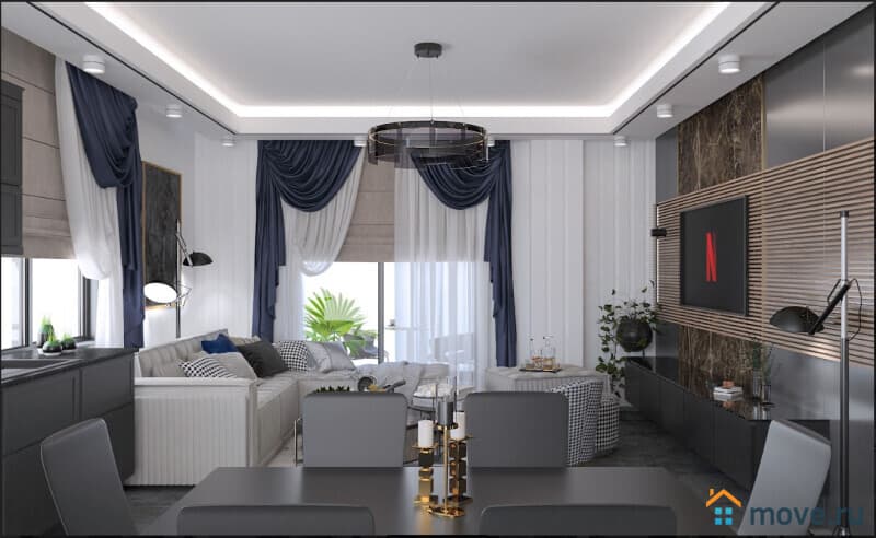 5-комн. квартира, 154 м²