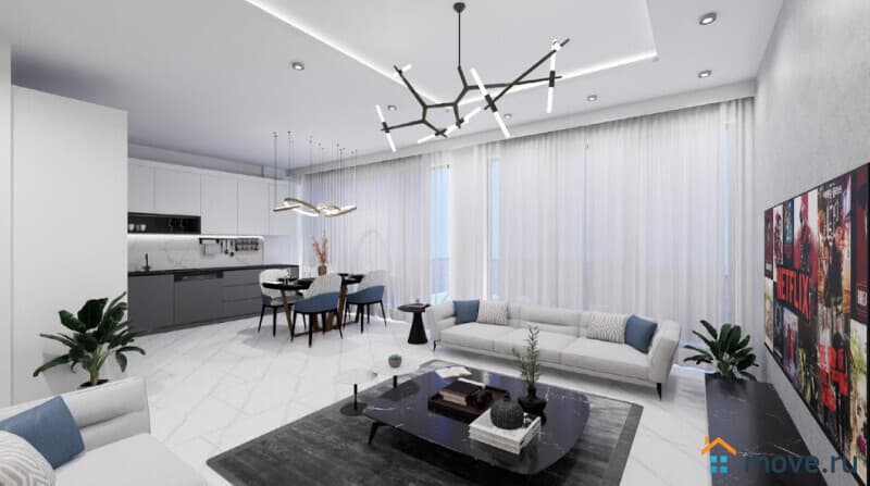 3-комн. квартира, 77 м²