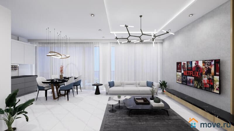 3-комн. квартира, 77 м²