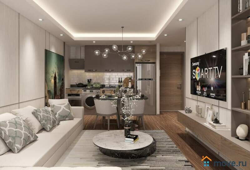 2-комн. квартира, 57 м²