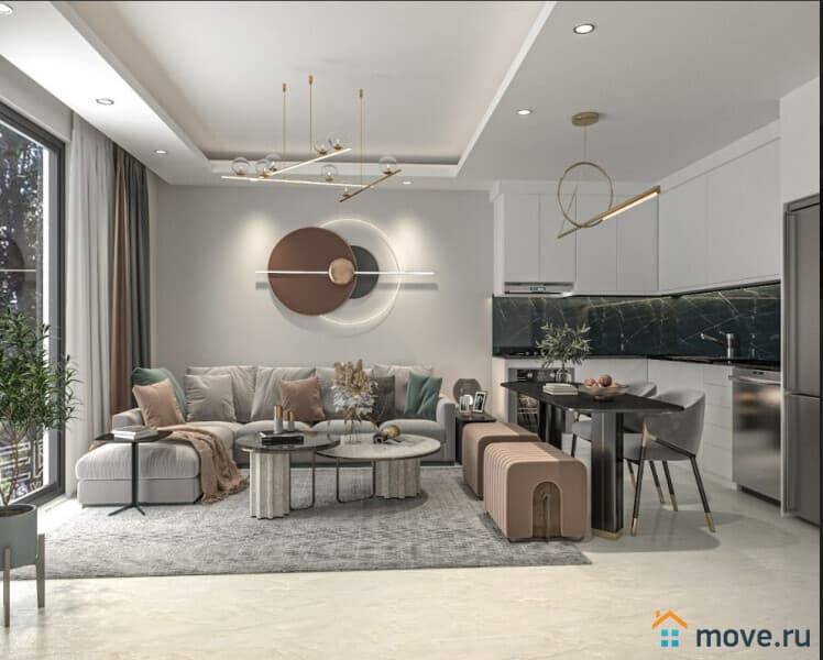 2-комн. квартира, 44 м²