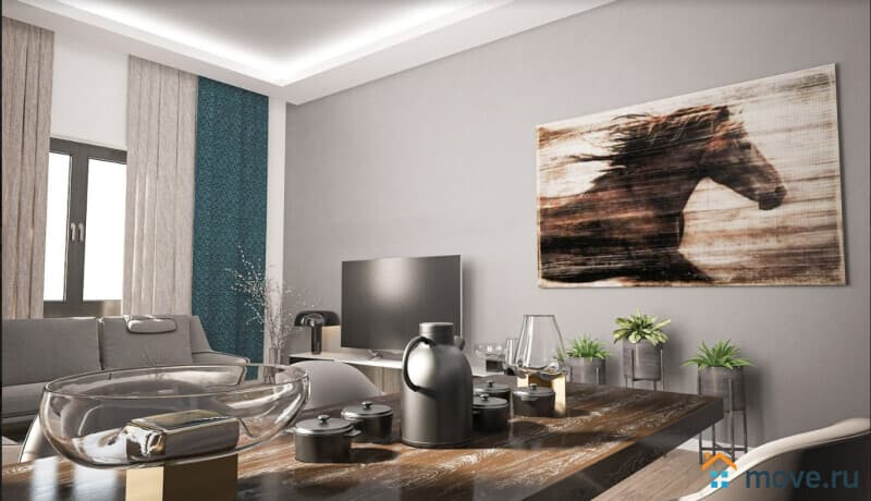 2-комн. квартира, 56 м²