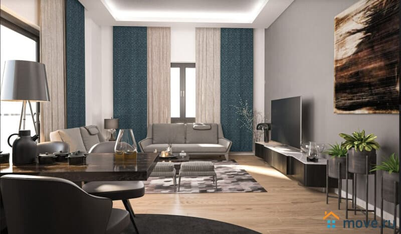 2-комн. квартира, 56 м²