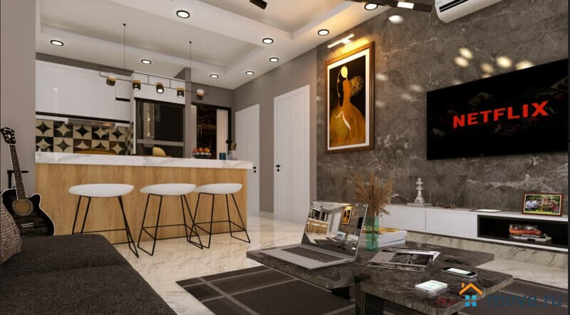 2-комн. квартира, 66 м²