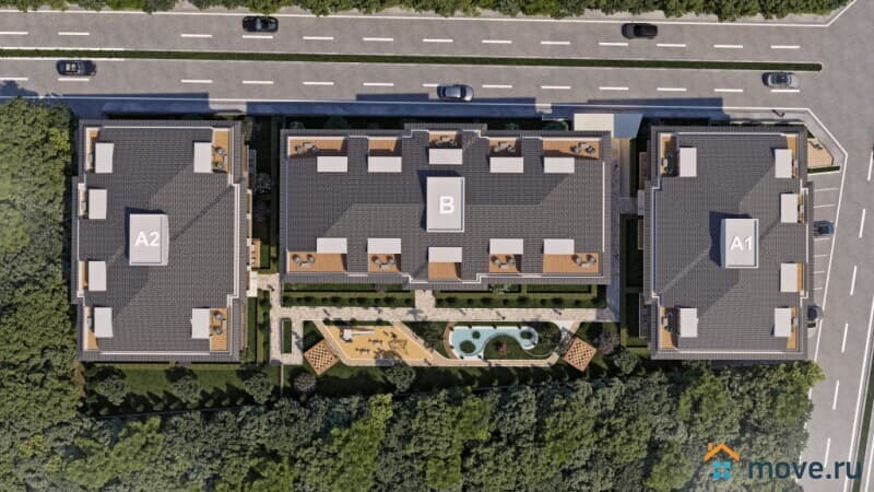 2-комн. квартира, 72 м²
