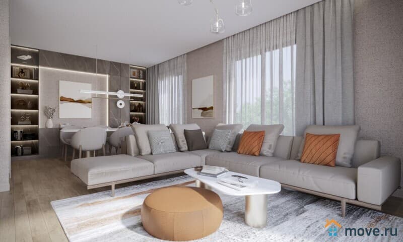 2-комн. квартира, 72 м²