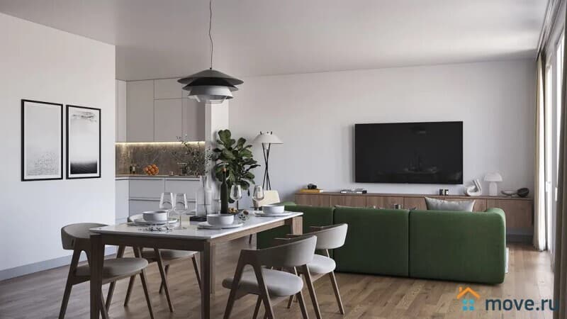 2-комн. квартира, 55 м²