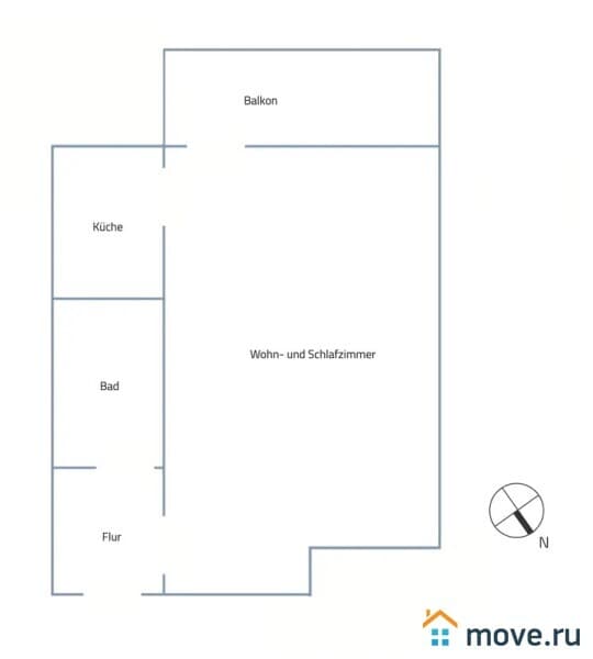 1-комн. квартира, 38 м²