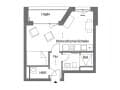 1-комн. квартира, 38 м²