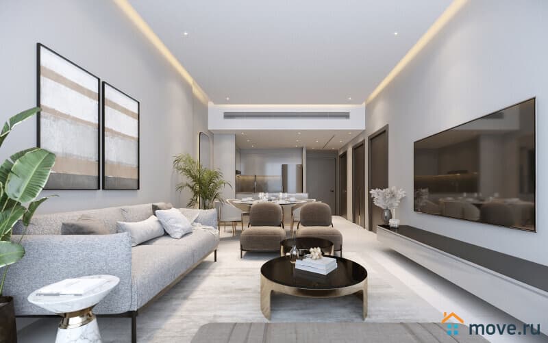 2-комн. квартира, 129 м²