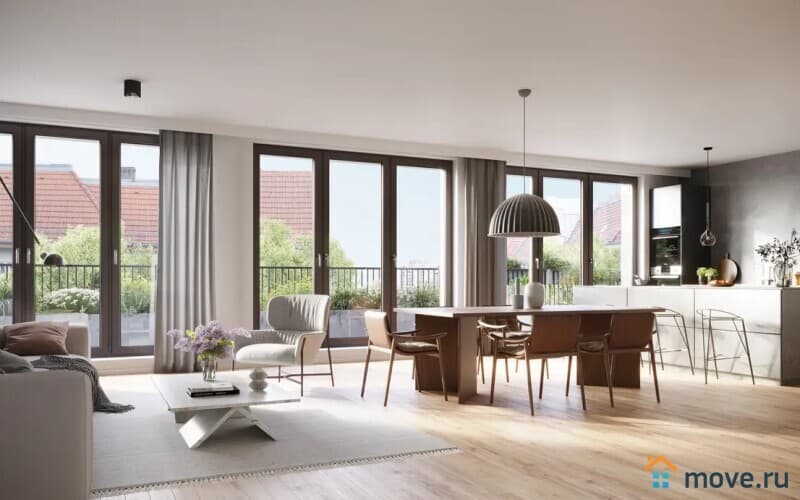 3-комн. квартира, 96 м²