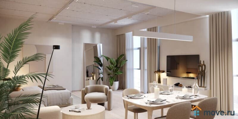1-комн. квартира, 54 м²