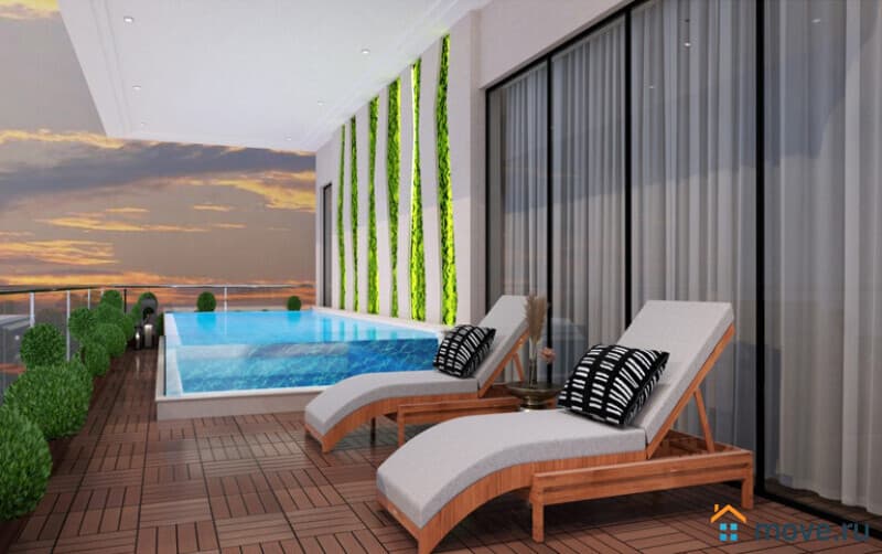 3-комн. квартира, 121 м²