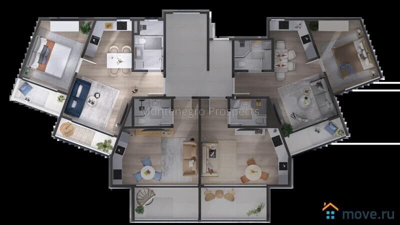 2-комн. квартира, 58 м²
