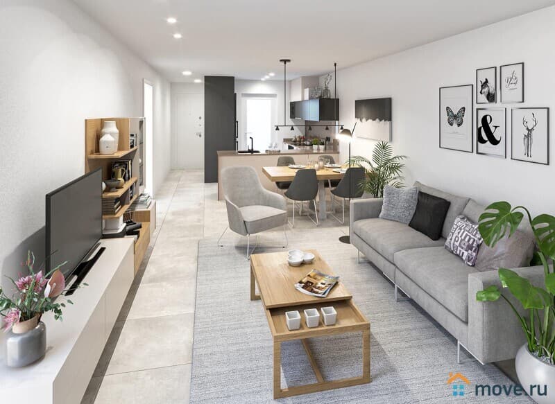 3-комн. квартира, 98 м²