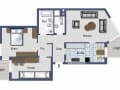 3-комн. квартира, 77 м²