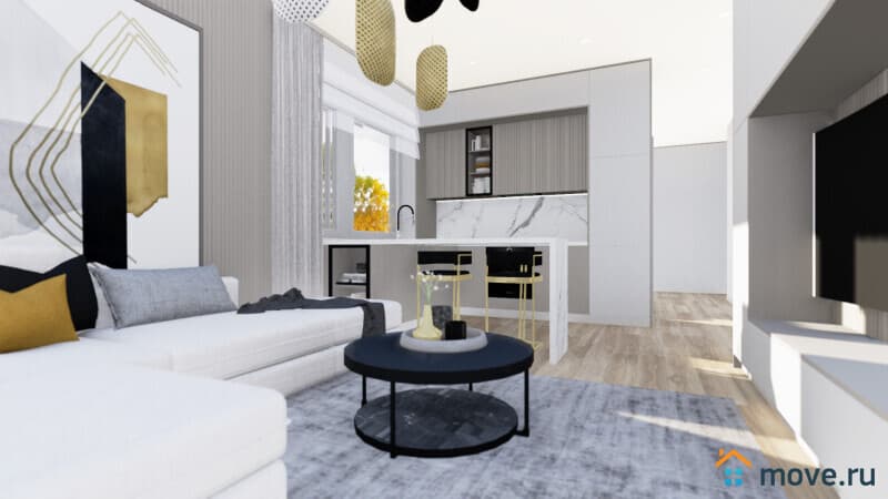 2-комн. квартира, 44 м²