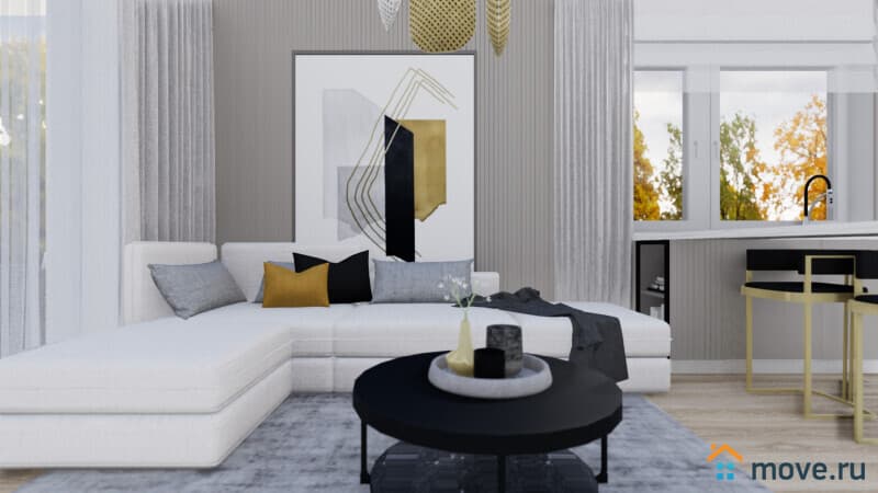 2-комн. квартира, 44 м²